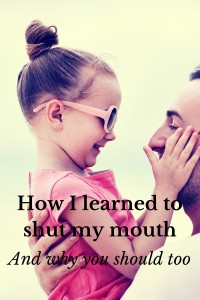 HowI learned to shut my mouth(1)